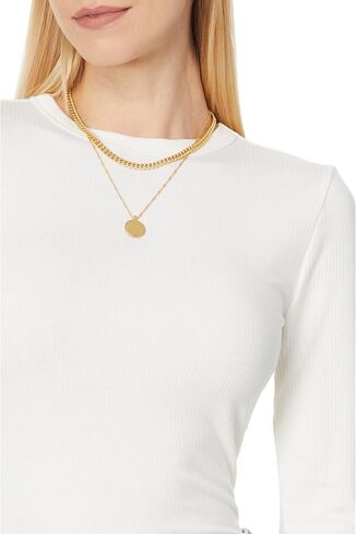 Madewell Women's Modal Rib Long Sleeve Crew Neck in Saudi Arabia