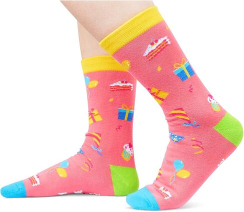 Zmart 55th Birthday Gifts Ideas for Women - Socks for 55 Year Olds, 55th Birthday Gifts for Her Him, Best Gifts for 55 Year Old Woman Man in Saudi Arabia