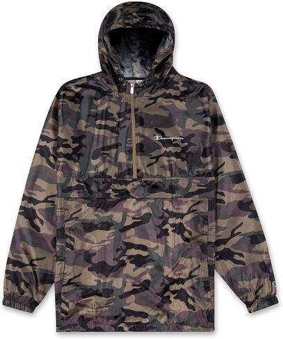 Champion Big and Tall Rain Jacket - Hoodie Anorak Windbreaker Jacket for Men in Saudi Arabia