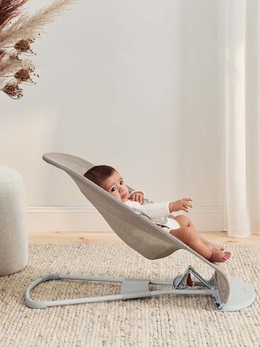 BabyBjörn Bouncer Balance Soft, Woven/Jersey, Dark Grey/Grey in Kuwait
