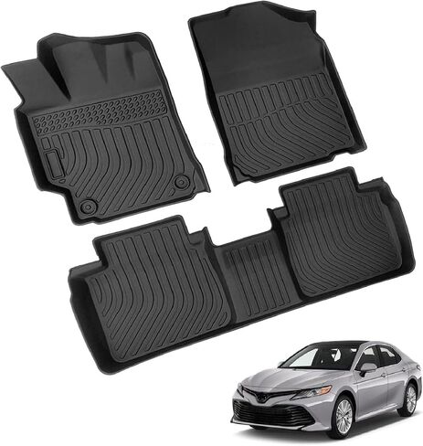 Car Floor Mats Liners Replacement for Camry 2012-2017 Durable Odorless Front Rear Heavy Duty Carpet All Weather in Kuwait