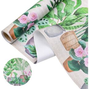 WRAPAHOLIC Paper Drawer Liners - 14 Inch X 16.5 Feet - Non-Adhesive for Home Closet Shelves, Table Runner, Gift Wrap - Cow Print