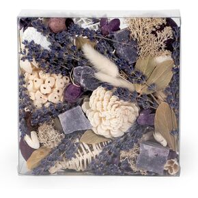 ANDALUCA Maison Box Fragrance Potpourri Decorative Vase & Bowl Filler Home Décor (Coconut Sandalwood)