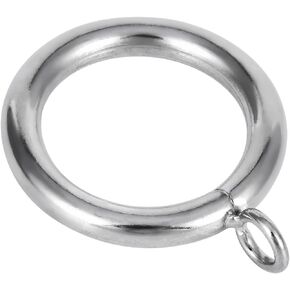 Thick Metal Curtain Rings, 1.25-Inch Inner Diameter, 0.24-Inch Wire Diameter (Antique Brass-40pcs)