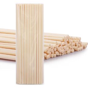 L'odeur Vill 100PCS Reed Diffuser Sticks, 3.5mm * 10 Inch(25cm) Sticks Essential Oil Aroma Diffuser Sticks Refill Replacement for Aroma Fragrance(Black)