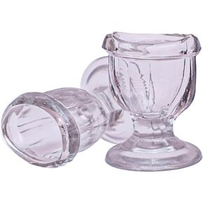 Transparent Glass Eye Wash Cup - Effective Eye Rinse and Cleansing – Eco-Friendly, Non-Reactive, Safe and Comfortable (Single)