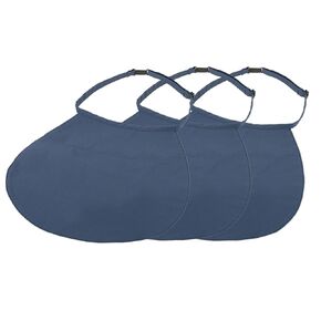 3 Pack Tracheostomy Shower Cover,Tracheostomy Supplies,Neck Stoma Protector,Adjustable Tracheotomy Cover Stoma Covers for Neck (Blue)