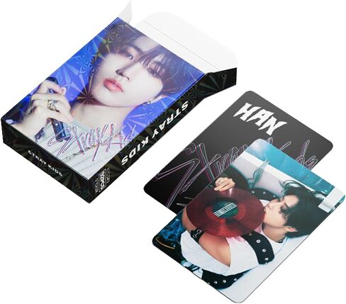 بطاقات صور KPOPBP Stray Kids 92 قطعة SKZ Rock Star ألبوم صور بطاقات KPOP هدية Lomo بطاقات Merch للأولاد والبنات SKZ (FELIX) in Kuwait