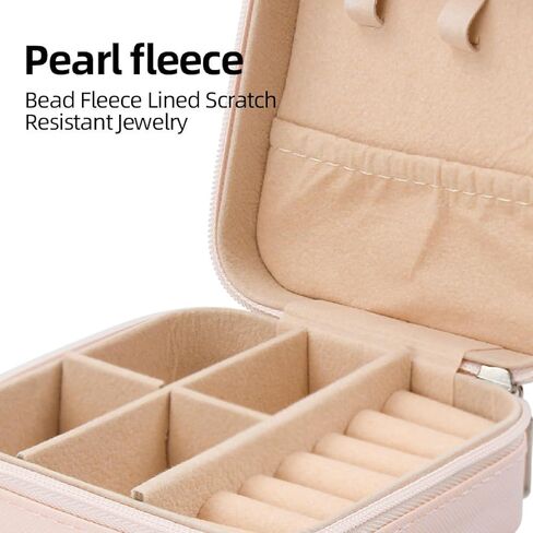 OTFESJ Jewelry Travel Case Small Jewelry Box jewelry travel box for Rings, Earrings, Necklaces and Other Gifts in Saudi Arabia