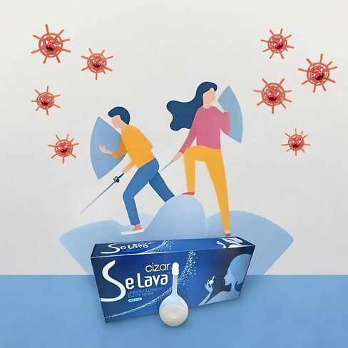 Selava, Feminine Wash 15ml 7ea, Gynecologists Developed, Preservative-Free with Minerals and Essential Proteins - Feminine Care Products for Women Hygiene, Vaginal Wash with pH Balance in Saudi Arabia