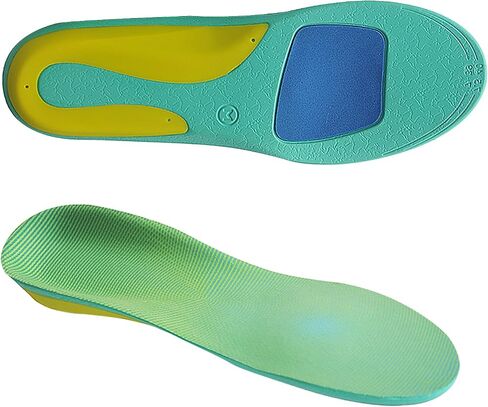 Orthotic Arch Support Insoles, Providing Excellent Shock Absorption and Cushioning for Feet Relief - Trim-to-Fit - Inserts for Women/Men's Running Shoes Work Boot in Saudi Arabia