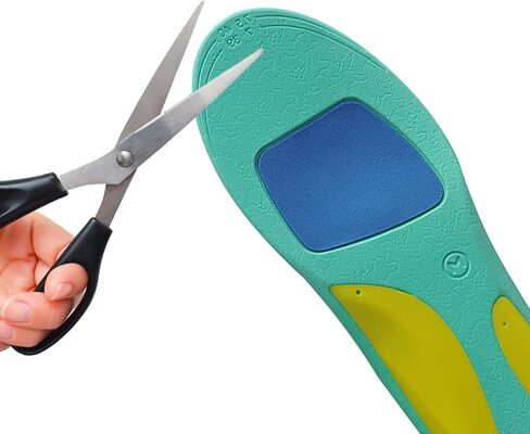 Orthotic Arch Support Insoles, Providing Excellent Shock Absorption and Cushioning for Feet Relief - Trim-to-Fit - Inserts for Women/Men's Running Shoes Work Boot in Saudi Arabia