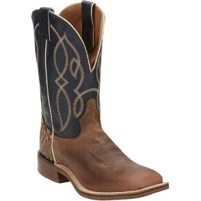 Tony Lama Men's Landgrab Western Boot Wide Square Toe