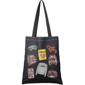 G2TUP Movies Inspired Gift Matilda W Tote Bag Film Lover Handbag Movie Merch Novel Lover Gift 90’s Movies Lover Gift