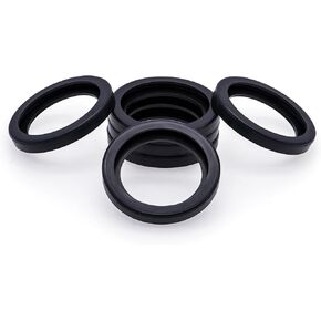 6PCS Gas Can Spout Gasket Seals, Fuel Washer Seals Rubber Fuel Can Spout Seals, Gas Can Spout Gaskets Rubber Ring Can Gaskets, Fit for Most Gas Can Spout