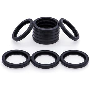 6PCS Gas Can Spout Gasket Seals, Fuel Washer Seals Rubber Fuel Can Spout Seals, Gas Can Spout Gaskets Rubber Ring Can Gaskets, Fit for Most Gas Can Spout