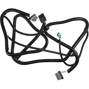 X AUTOHAUX Truck Tail Light Wiring Harness Rear Lamp for Chevrolet Blazer Tahoe 1992-2000 for Chevy Pick-UP 1988-2000 for GMC Suburban Yukon Jimmy 1992-1999 Rear Taillight Connector Harness