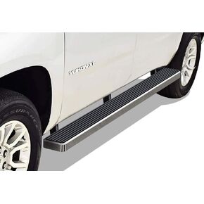 APS Premium 5in Stainless Steel Running Boards Compatible with Chevy Tahoe GMC Yukon 00-20