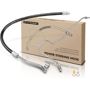 A-Premium Power Steering Pressure Hose Line Assembly Compatible with Hyundai Sonata 2006-2010 V6 3.3L Tube To Rack