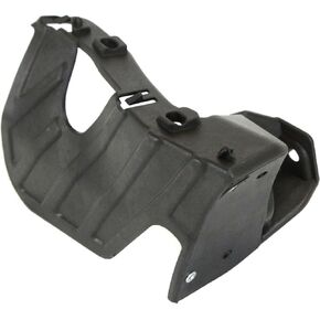 DAT AUTO PARTS Front Left Driver Side Bumper Cover Bracket Insert Mounting Retainer Fascia Replacement for 2007-2013 GMC Sierra 1500 Hybrid Series Black Smooth GM1042121 25966391