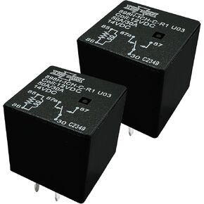 2 قطعة 898H-1CH-C-R1 U03 50A 12VDC 5 دبابيس مايكرو 280 مرحل عالي الطاقة للسيارة in Kuwait