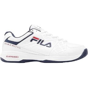 Fila Mens Double Bounce 3, Color: Blk/Wht/Fred, Size: 8 (1PM00601-014-8)