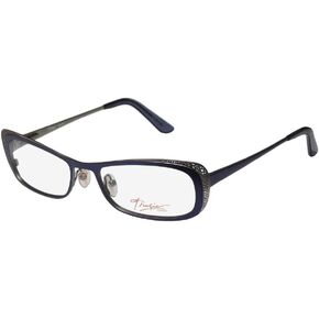 Thalia Canela For Ladies/Women Cat Eye Full-Rim Shape Flexible Hinges Stunning Trendy Eyeglasses/Eye Glasses (52-17-133, Violet/Gray)
