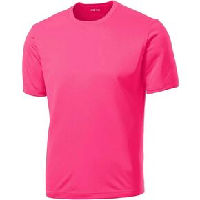 Joe's USA All Sport Neon Color High Visibility Athletic T-Shirts in Sizes XS-4XL