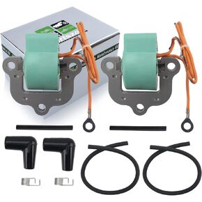 Ignition Coil for OMC Evinrude Johnson Outboard 50-135 HP 502890 584632 582160 Early 1970s Sierra 18-5194,2-Pack ZF299V