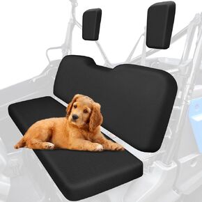 Pioneer 1000 Seat Covers with Headrest Covers, Compatible with 2016-2024 Pioneer 1000 1000-5(Front Seat Only), Pioneer 1000-6, UV Scratch Resistant Waterproof PU Coatin, UTV Seat Covers