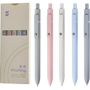4.3'' Gel Ink Pen Refills for Click Pens,0.5mm Tip Fine Point,Quick Drying Ink,Compatible with Pilot G2 (Original Gel Ink Refills 10 Pcs-Black Ink)