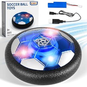 Bennol 2 Hover Soccer Ball Toys Sets for 3 4 5 6 Year Old Boys Kids, Indoor Outdoor Outside Soccer Ball Toys for Kids Boys 3-5 4-8 6-8, 3 4 5 6 Year Old Boys Toys Birthday Gifts, Toddler Boy Toys