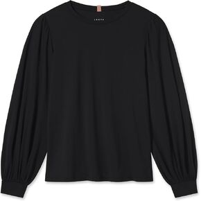 Lunya Organic Pima Long Sleeve Tops for Women - Soft Organic Pima Cotton Long Sleeve Women Tee - Versatile Organic Clothing