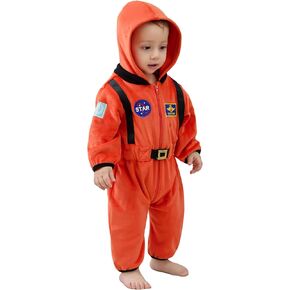 LXKIKMM Baby Toddler Kids Astronaut Costume Space Suit Children Festival Outfit
