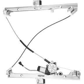 KAX 741-644 Power Window Regulator with Motor Assembly Front Left Driver Side Replacement Compatible with Silverado Sierra 1500 2500 HD, Yukon, Tahoe, Suburban Avalanche 1500, Escalade