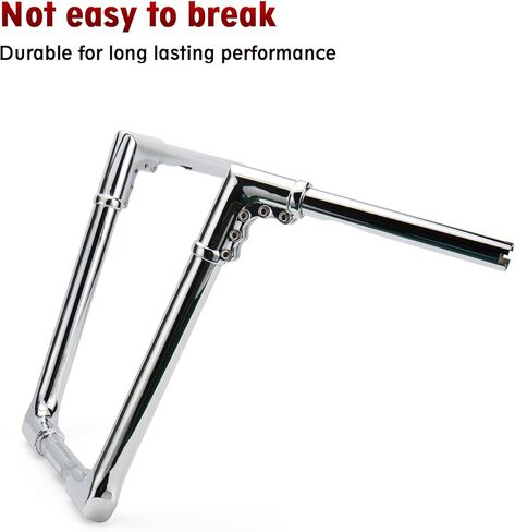 1-1/4 بوصة مقود منصهر بالدهون قابل للتعديل 16 بوصة Rise Ape Monkey Bar متوافق مع موديلات 1996-2013 Road Glide 1995-2022 Road King 18 لاحقًا (كروم) in Kuwait