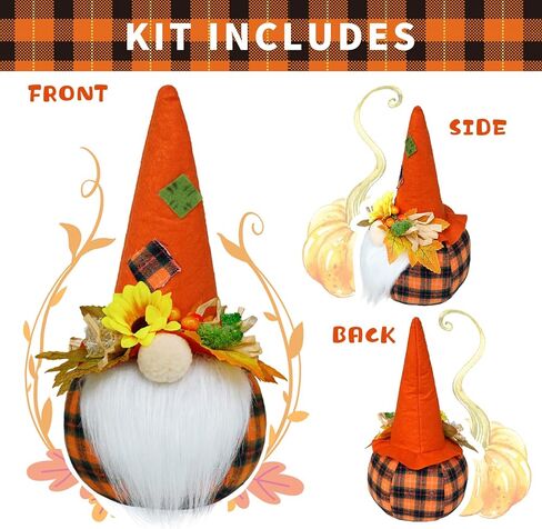 سقوط كبير التماثيل اليقطين ديكور مزرعة الخريف الحصاد الزينة اليقطين، التماثيل اليقطين مع عباد الشمس الاصطناعية، سقوط التماثيل عيد الشكر in Kuwait