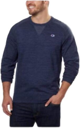 Champion Men's Textured French Terry Pullover Long Sleeve in Saudi Arabia