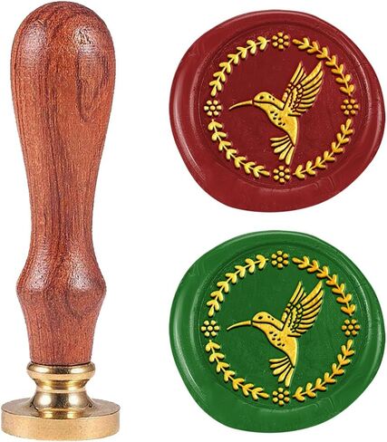 1" Badge Lion Wax Seal Stamp Retro Sealing Stamps Removable Brass Head Seal Stamp with Wooden Handle Sealing Wax for Envelope Greeting Card Letter Wedding Invitations Gift Wrapping Decor in Saudi Arabia
