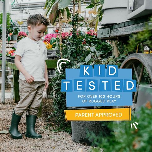 لونكون حذاء مطر من المطاط الطبيعي الفاخر بلمسة نهائية غير لامعة للاطفال الصغار من اليمنتاري كوليكشن in Kuwait