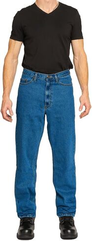 Full Blue Big and Tall Relaxed Fit Jean in Kuwait