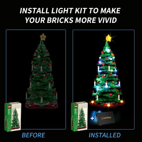 LED Light Kit for Lego Icons Dried Flower Centerpiece 10314 Artificial Plants Set, Lighting Set Compatible with Lego 10314 (Lights Only, No Lego Models) in Saudi Arabia