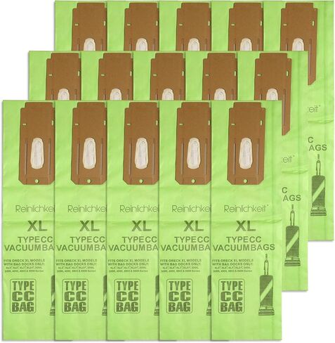 Reinlichkeit 1 Pack（8 Bags）Vacuum Cleaner Bags For Oreck type CC vacuum bags,XL.Fit All Oreck XL Upright Vacuum in Saudi Arabia