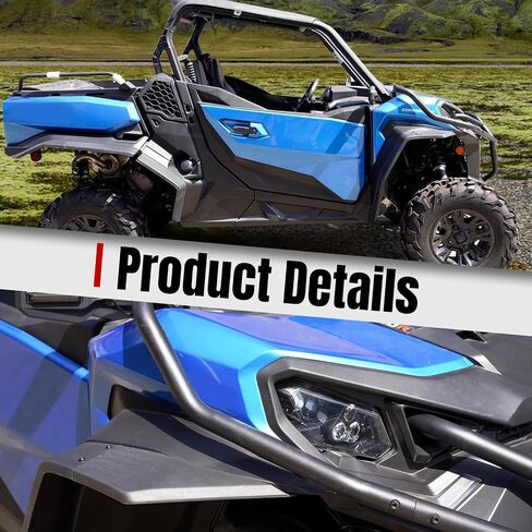 A & UTV PRO Front Corner Protectors for Can Am Commander 2021-2024, Heavy Duty Steel Tube Side Bumper Guards for Can-Am Commander MAX 21-24 Accessories, Replace OEM #715006807 in Saudi Arabia