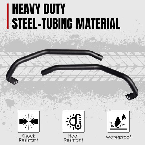 A & UTV PRO Front Corner Protectors for Can Am Commander 2021-2024, Heavy Duty Steel Tube Side Bumper Guards for Can-Am Commander MAX 21-24 Accessories, Replace OEM #715006807 in Saudi Arabia