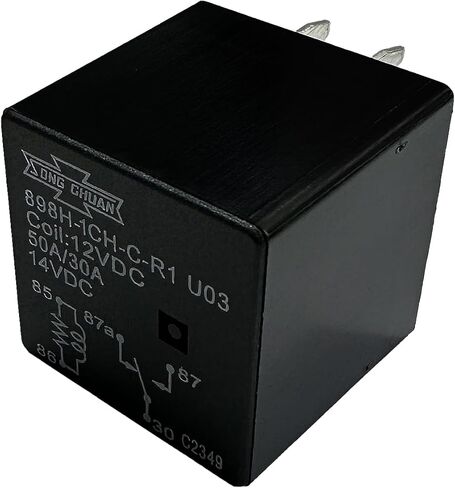 2 قطعة 898H-1CH-C-R1 U03 50A 12VDC 5 دبابيس مايكرو 280 مرحل عالي الطاقة للسيارة in Kuwait