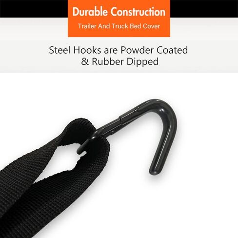 6'x 6' Tarp for Truck Bed Trailers Cargo Net Heavy Duty 73"x73" Adjustable Tightness Waterproof Cover Upgrade Version(S) in Saudi Arabia