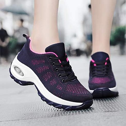 KPWL Women's Hiking Walking Sneakers Comfortable Lightweight Air Mesh in Saudi Arabia
