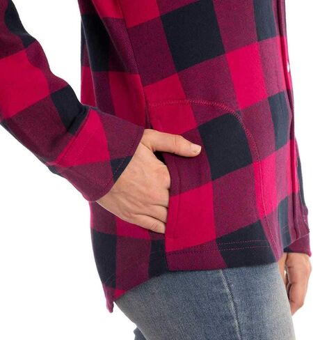 سترة قميص نسائية من الفلانيل مبطنة بالصوف من Orvis in Kuwait