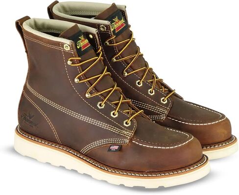 Thorogood Men's American Heritage 6" Moc Toe, MAXwear Wedge Safety Toe Boot in Saudi Arabia